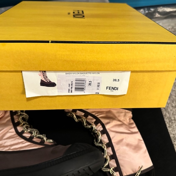 FENDI BIKER BOOTS - Picture 4 of 5